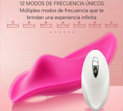 Secret Pulse- Bragas vibradoras con control remoto y 12 modos de vibración